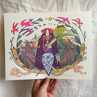 Image 1 of The Oath Risograph Print