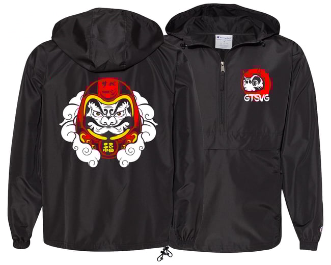 GTSVG x CHAMPION Daruma Anorak Windbreaker