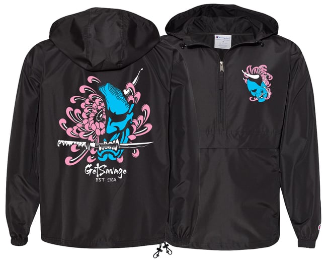 GTSVG x CHAMPION Peony Anorak Windbreaker