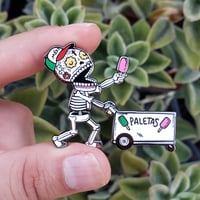 Paletero Calavera Enamel Pin