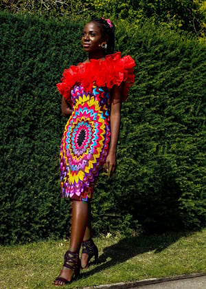 Image of SELINA ORGANZA MIDI