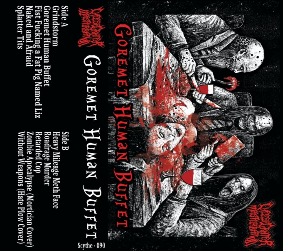 CHEESE GRATER MASTURBATION "Goremet Human Buffet" Cassette (Scythe - 090)
