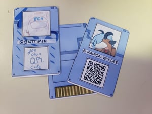 Among Us  - Arctic Station ID Card 