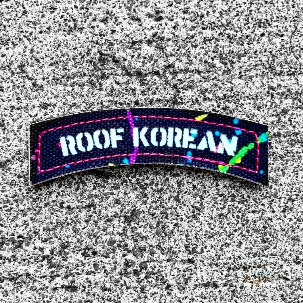Image of Roof Korean Splatter paint laser cut  gitd 