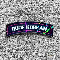 Roof Korean Splatter paint laser cut  gitd 