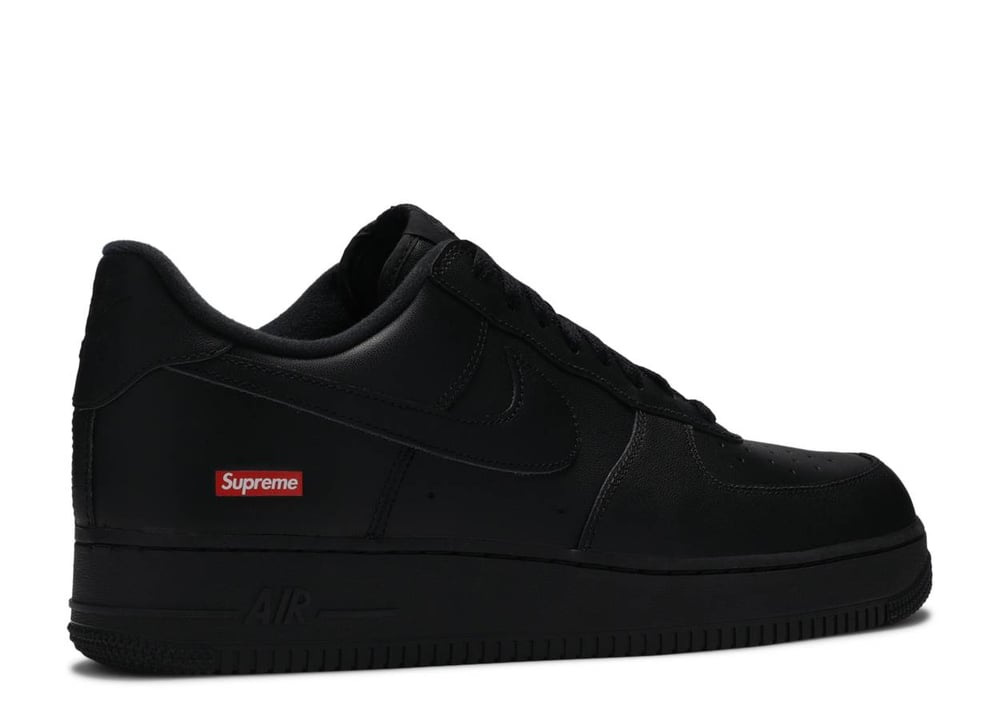 Nike Air Force 1 Low Supreme Black | Sheffield Rubber