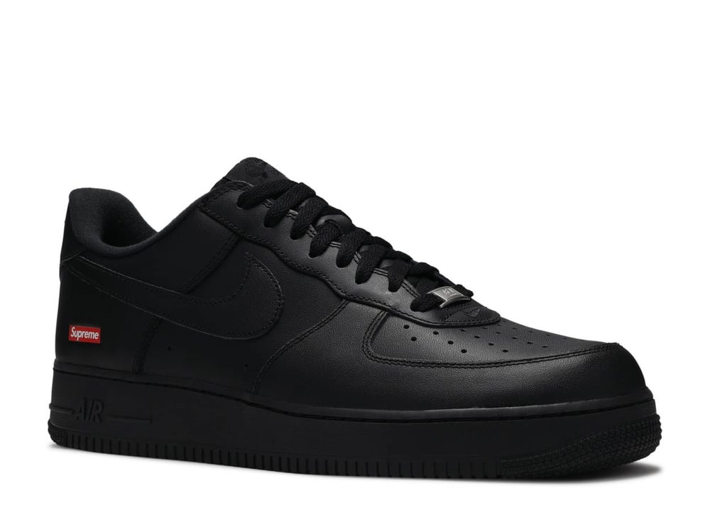 Nike Air Force 1 Low Supreme Black | Sheffield Rubber