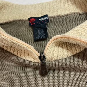 Image of Pull 1/8 Versace Sport Vintage