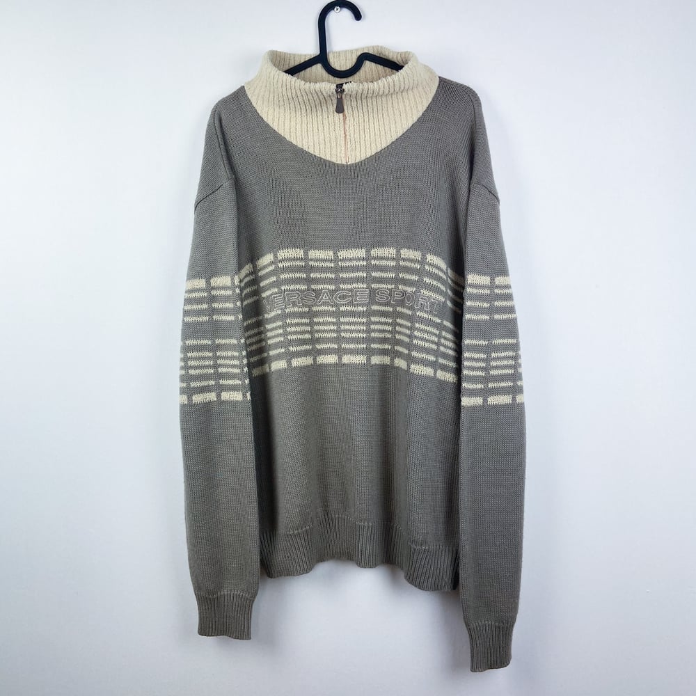 Image of Pull 1/8 Versace Sport Vintage