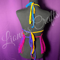 Image 4 of Custom Tied Back Fringe Top