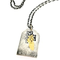 Image 1 of Dog tag style necklace