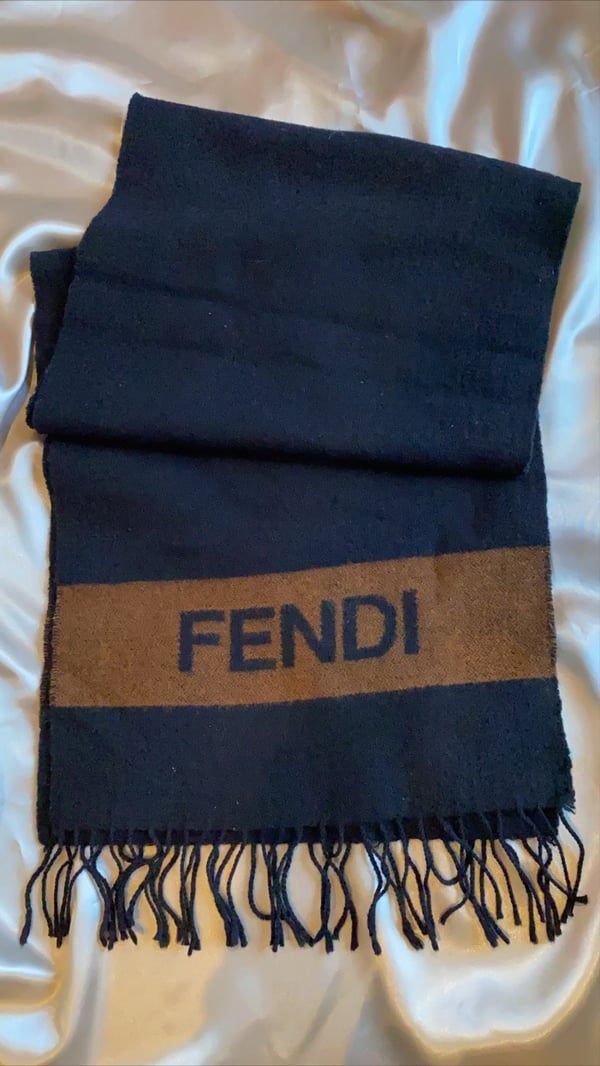 Image of Fendi Wool Scarf
