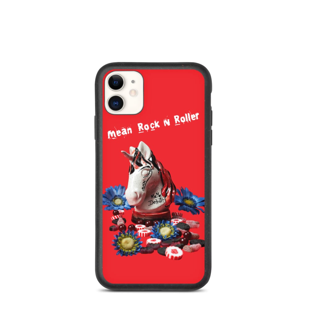 Image of Biodegradable Mean Rock N Roller iphone case