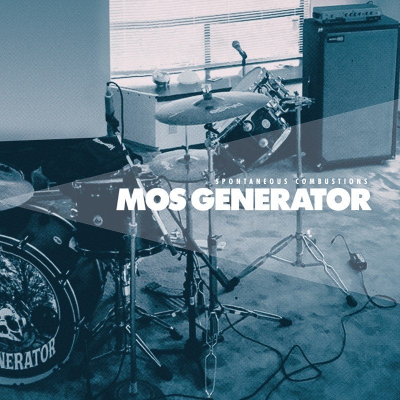 Image of MOS GENERATOR - Spontaneous Combustions white/blue marbled vinyl