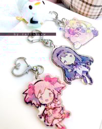 Image 2 of Madoka x Sailormoon | 2 inch charms