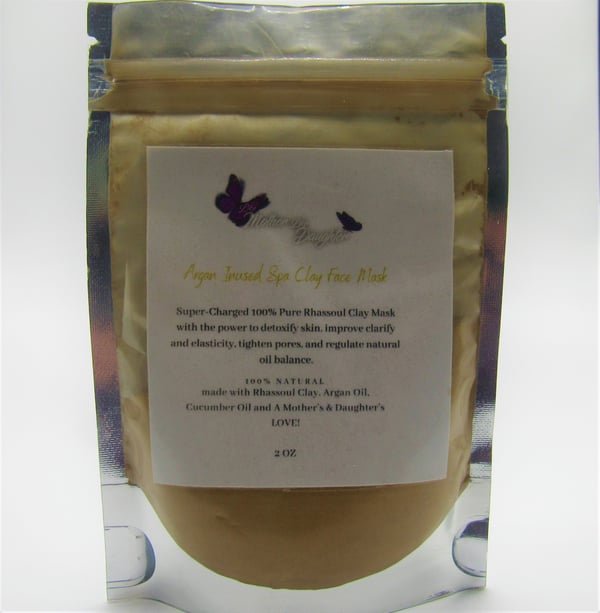 Image of Argan Infused Spa Clay Face Mask