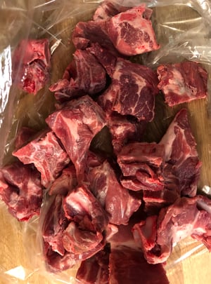 Image of Pork Neck Bone Fresh 5LB cubed 1.5”
