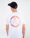 'Buntes Logo' T-Shirt Weiß