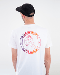 Image 1 of 'Buntes Logo' T-Shirt Weiß