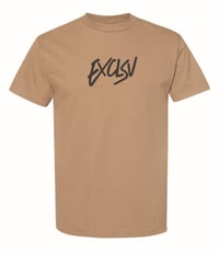 EXCLSV T-Shirt: Tan