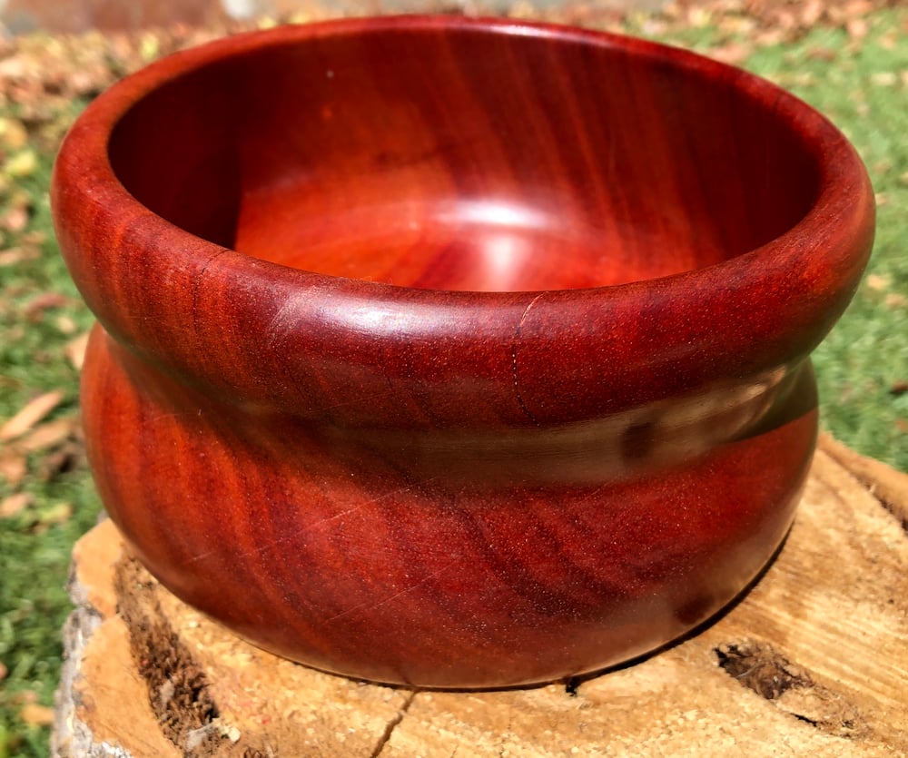 Image of Padauk bowl