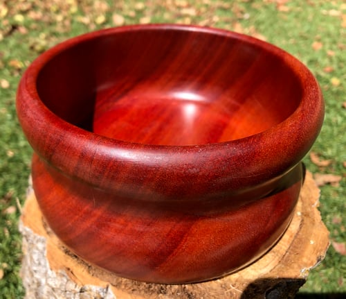 Image of Padauk bowl