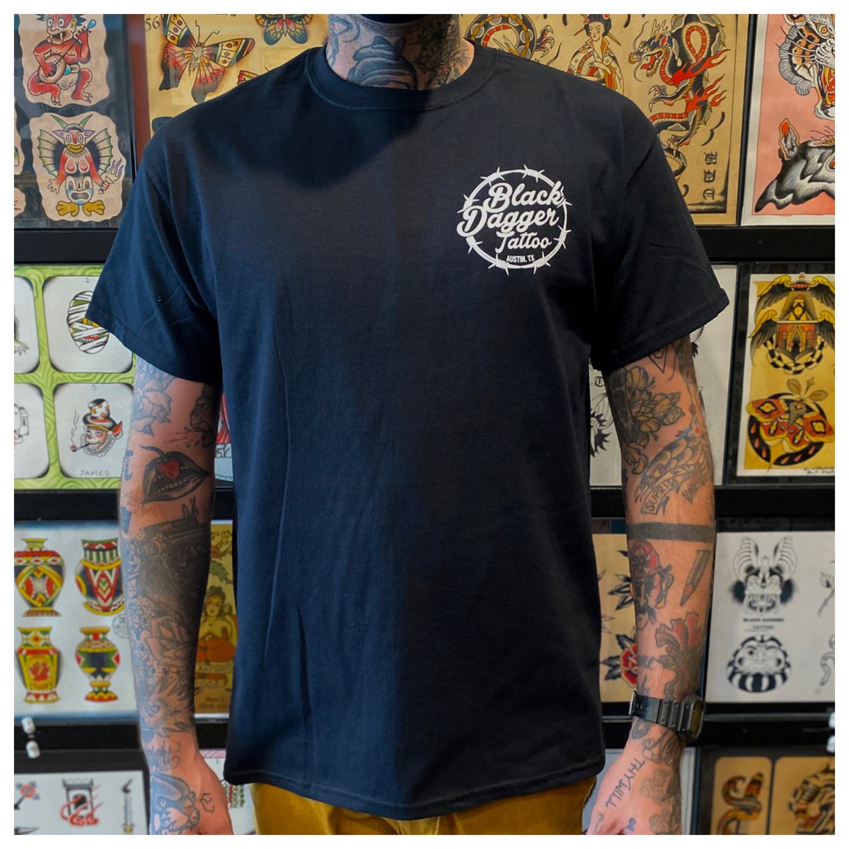 Felix Ripper Shirt / Black Dagger Tattoo