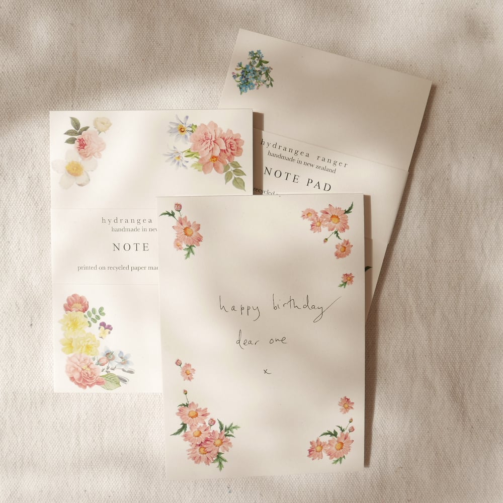 Image of Floral Notepads