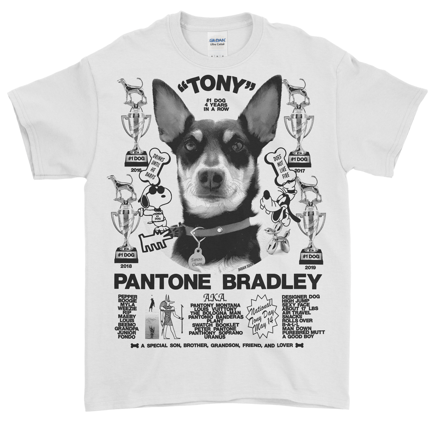Image of Tony: #1 Dog Tee 2019