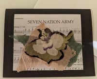 Hand Made Card Seven Nation Army