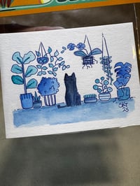 Image 2 of Blue - Original Creature Study