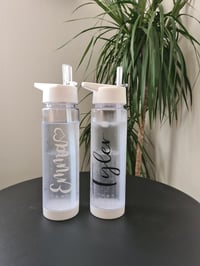 Image 3 of Personalised Clear Infuser Bottle 