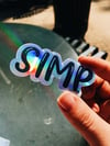 Holographic SIMP Sticker