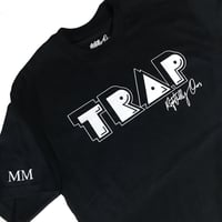 Image 1 of Trap T Shirt Black & White 