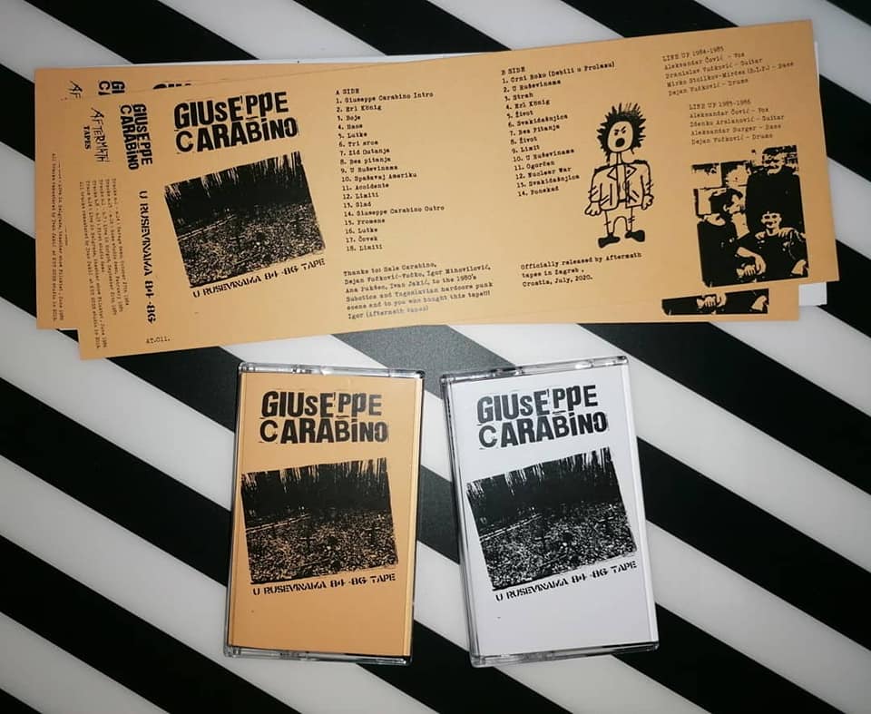 Image of Giuseppe Carabino - "U Ruševinama 84'-86" cassette