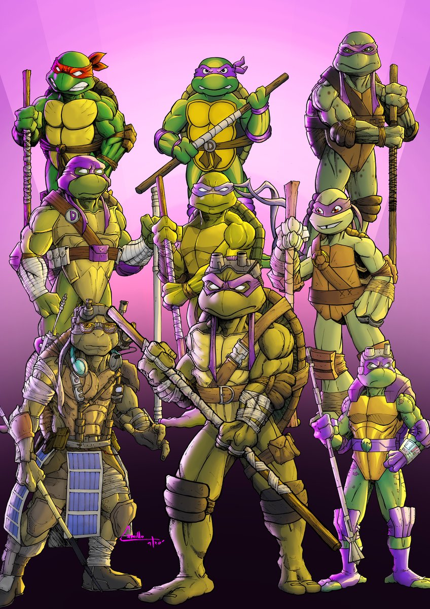 Donatello through the ages art print | Camillos art store