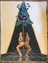 'Unity Under The Shadow of The Black Rose' woven blanket PREORDER