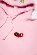 Image 3 of Happy Heart & Lucky Rainbow Hoodie 