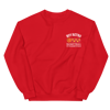 Boy Retro 'Basketball Fundamentals' Vintage Crewneck Sweatshirt - Red