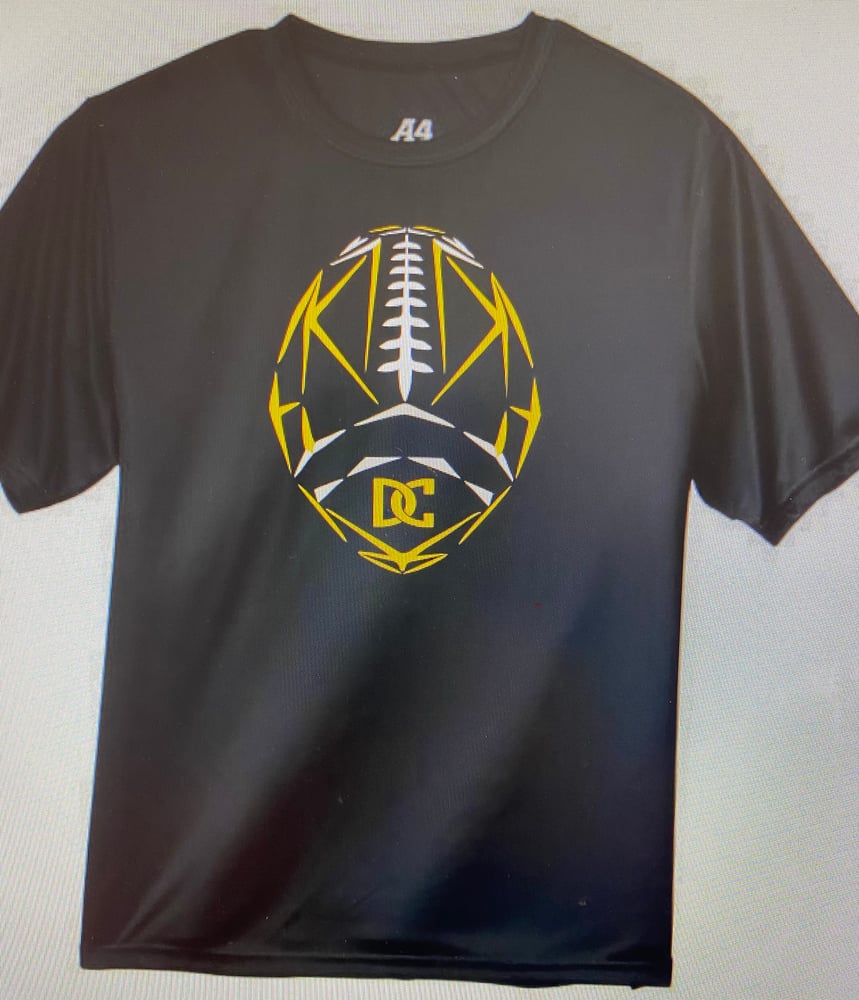 Image of DC JAGUARS Geometric Football Tee Shirt