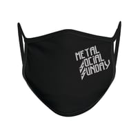 OFFICIAL "METAL SOCIAL SUNDAY" BLACK FACE MASK