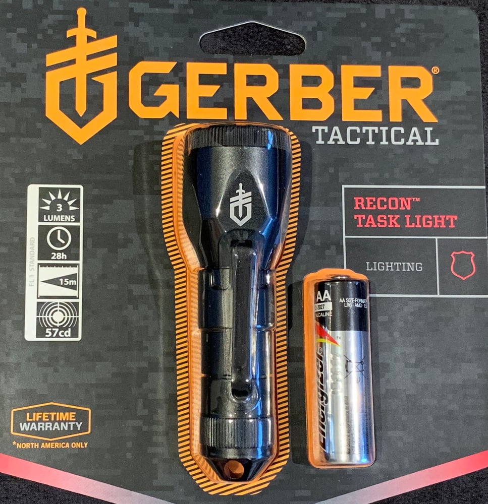 Image of Gerber Recon Four-Colour Flashlight with Twist Bezel