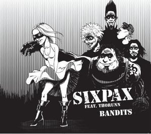 Image of SIXPAX -BANDITS- (feat. Thorunn) Maxi 3 songs