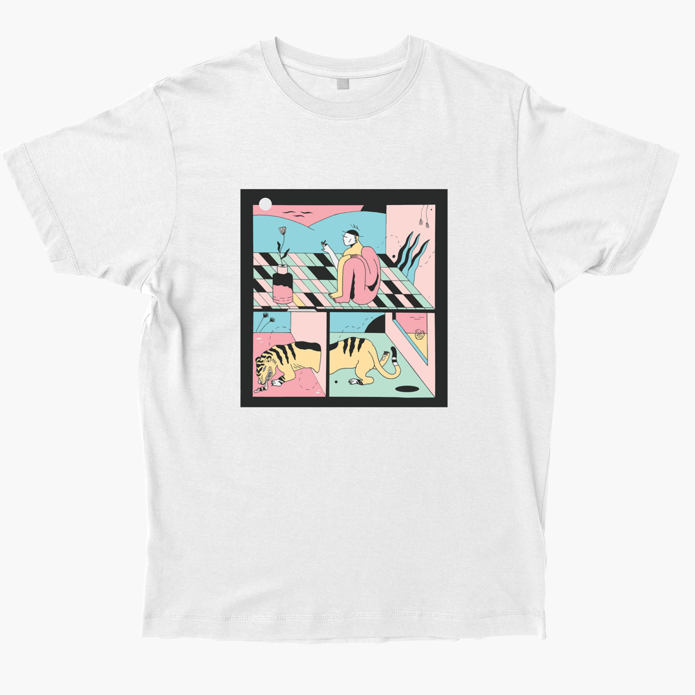 Image of Anxiety Tiger tee