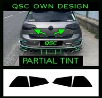 Partial tint decals reorder