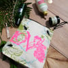 Love Natural Canvas Wash Bag-Seconds