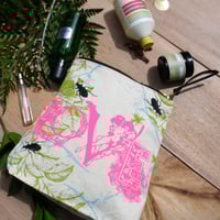 Love Natural Canvas Wash Bag