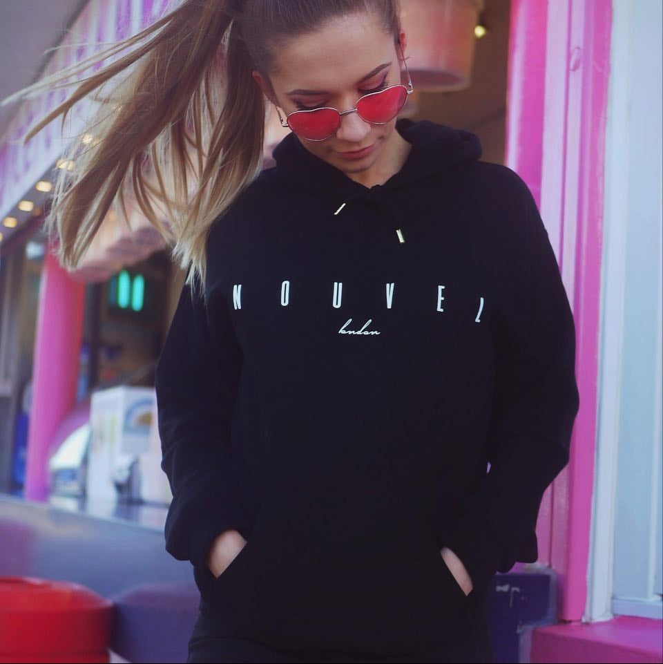 Image of UNISEX SCRIPT HOODY (RETURNING SOON)