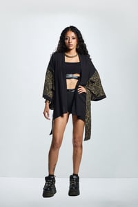 Image 2 of Nirmata Kimono - Calli Army Green