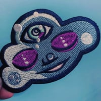 Image 5 of Clarity Cloud Iron on Patch 